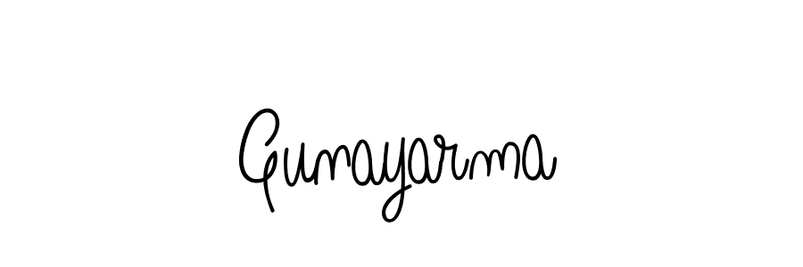 if you are searching for the best signature style for your name Gunayarma. so please give up your signature search. here we have designed multiple signature styles  using Angelique-Rose-font-FFP. Gunayarma signature style 5 images and pictures png