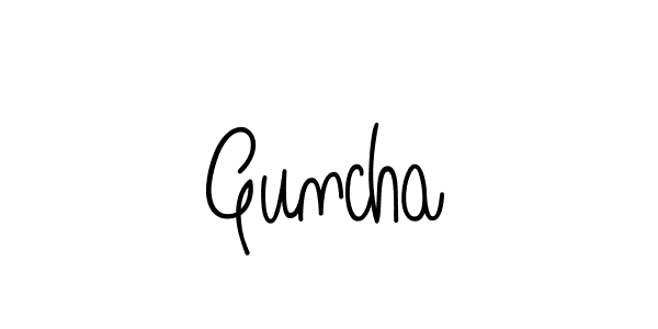 Here are the top 10 professional signature styles for the name Guncha. These are the best autograph styles you can use for your name. Guncha signature style 5 images and pictures png