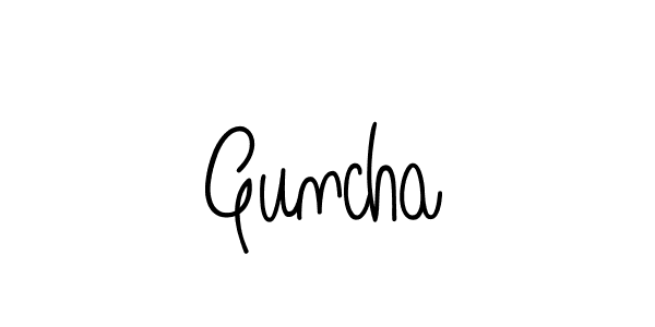 Check out images of Autograph of Guncha name. Actor Guncha Signature Style. Angelique-Rose-font-FFP is a professional sign style online. Guncha signature style 5 images and pictures png