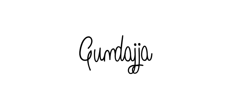 Gundajja stylish signature style. Best Handwritten Sign (Angelique-Rose-font-FFP) for my name. Handwritten Signature Collection Ideas for my name Gundajja. Gundajja signature style 5 images and pictures png