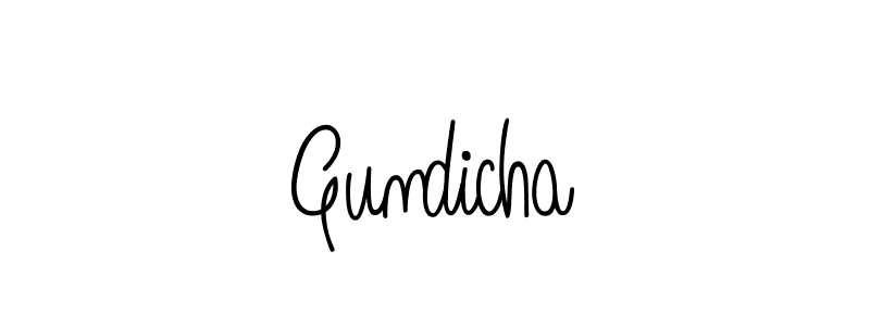 Once you've used our free online signature maker to create your best signature Angelique-Rose-font-FFP style, it's time to enjoy all of the benefits that Gundicha name signing documents. Gundicha signature style 5 images and pictures png