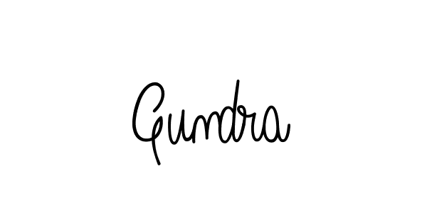 Gundra stylish signature style. Best Handwritten Sign (Angelique-Rose-font-FFP) for my name. Handwritten Signature Collection Ideas for my name Gundra. Gundra signature style 5 images and pictures png