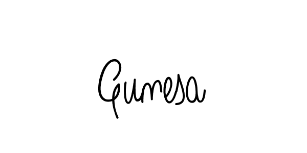 Make a short Gunesa signature style. Manage your documents anywhere anytime using Angelique-Rose-font-FFP. Create and add eSignatures, submit forms, share and send files easily. Gunesa signature style 5 images and pictures png