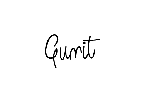 Make a beautiful signature design for name Gunit. Use this online signature maker to create a handwritten signature for free. Gunit signature style 5 images and pictures png