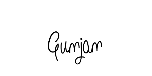Here are the top 10 professional signature styles for the name Gunjan. These are the best autograph styles you can use for your name. Gunjan signature style 5 images and pictures png