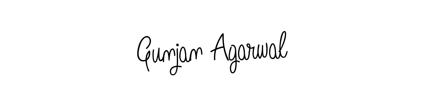 Once you've used our free online signature maker to create your best signature Angelique-Rose-font-FFP style, it's time to enjoy all of the benefits that Gunjan Agarwal name signing documents. Gunjan Agarwal signature style 5 images and pictures png