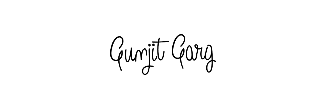 It looks lik you need a new signature style for name Gunjit Garg. Design unique handwritten (Angelique-Rose-font-FFP) signature with our free signature maker in just a few clicks. Gunjit Garg signature style 5 images and pictures png