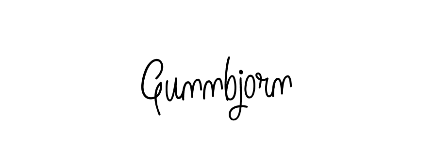 The best way (Angelique-Rose-font-FFP) to make a short signature is to pick only two or three words in your name. The name Gunnbjorn include a total of six letters. For converting this name. Gunnbjorn signature style 5 images and pictures png