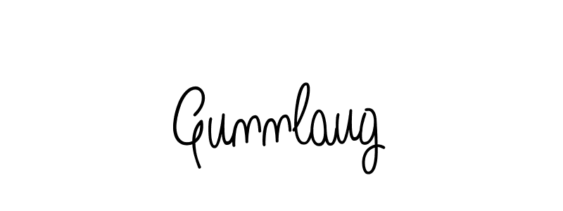 The best way (Angelique-Rose-font-FFP) to make a short signature is to pick only two or three words in your name. The name Gunnlaug include a total of six letters. For converting this name. Gunnlaug signature style 5 images and pictures png