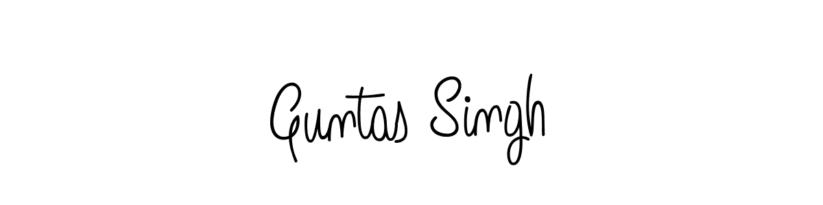 Best and Professional Signature Style for Guntas Singh. Angelique-Rose-font-FFP Best Signature Style Collection. Guntas Singh signature style 5 images and pictures png