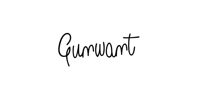 It looks lik you need a new signature style for name Gunwant. Design unique handwritten (Angelique-Rose-font-FFP) signature with our free signature maker in just a few clicks. Gunwant signature style 5 images and pictures png