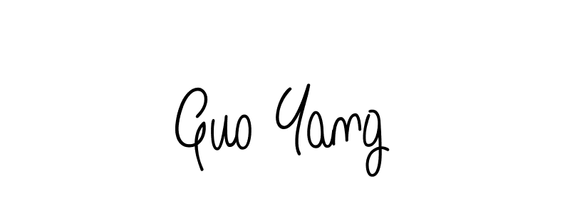 This is the best signature style for the Guo Yang name. Also you like these signature font (Angelique-Rose-font-FFP). Mix name signature. Guo Yang signature style 5 images and pictures png