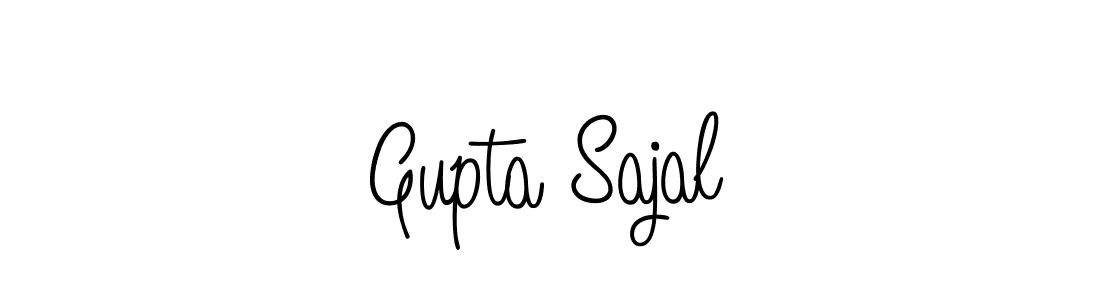 The best way (Angelique-Rose-font-FFP) to make a short signature is to pick only two or three words in your name. The name Gupta Sajal include a total of six letters. For converting this name. Gupta Sajal signature style 5 images and pictures png