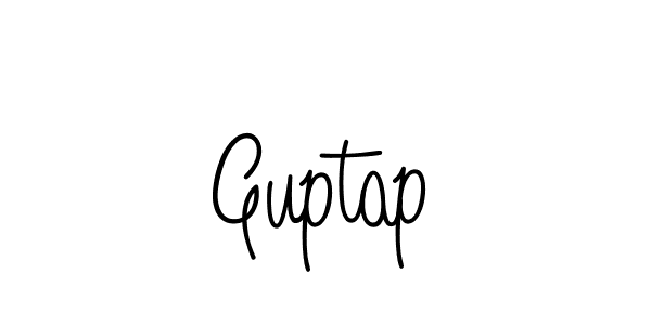 if you are searching for the best signature style for your name Guptap. so please give up your signature search. here we have designed multiple signature styles  using Angelique-Rose-font-FFP. Guptap signature style 5 images and pictures png
