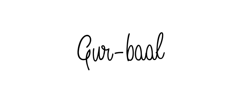 Also You can easily find your signature by using the search form. We will create Gur-baal name handwritten signature images for you free of cost using Angelique-Rose-font-FFP sign style. Gur-baal signature style 5 images and pictures png