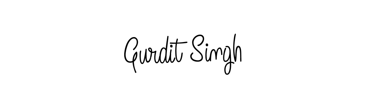 Make a beautiful signature design for name Gurdit Singh. Use this online signature maker to create a handwritten signature for free. Gurdit Singh signature style 5 images and pictures png