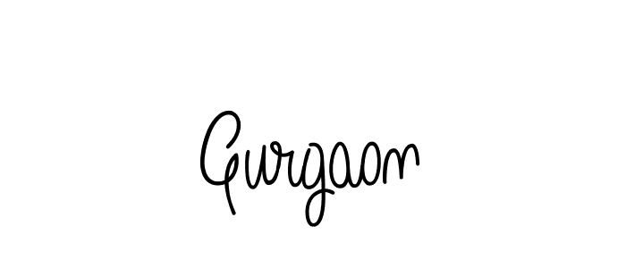 The best way (Angelique-Rose-font-FFP) to make a short signature is to pick only two or three words in your name. The name Gurgaon include a total of six letters. For converting this name. Gurgaon signature style 5 images and pictures png