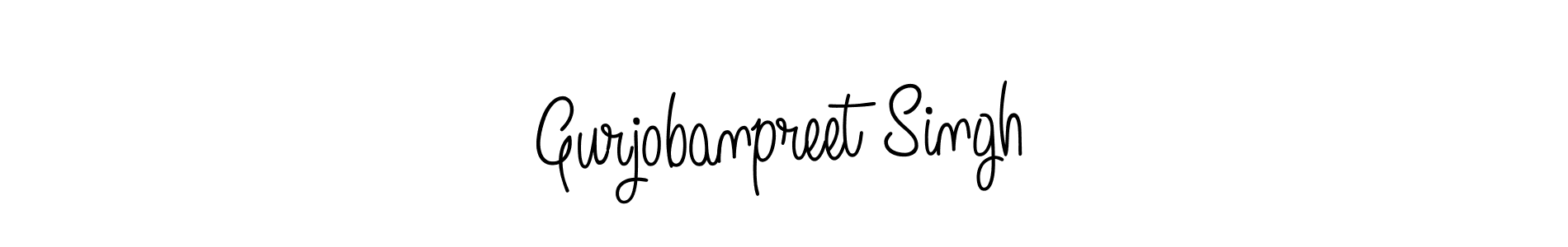 How to Draw Gurjobanpreet Singh signature style? Angelique-Rose-font-FFP is a latest design signature styles for name Gurjobanpreet Singh. Gurjobanpreet Singh signature style 5 images and pictures png