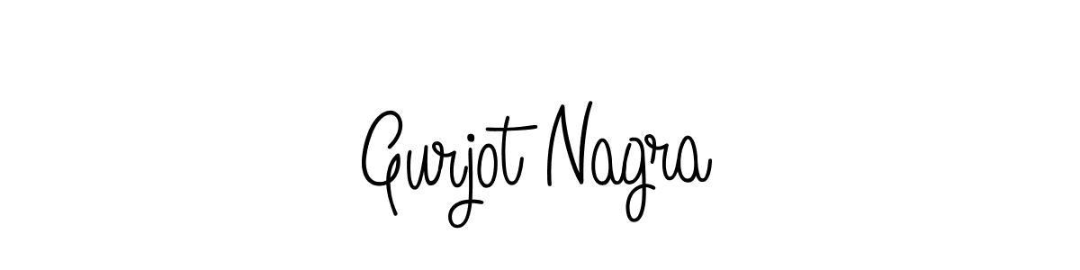 The best way (Angelique-Rose-font-FFP) to make a short signature is to pick only two or three words in your name. The name Gurjot Nagra include a total of six letters. For converting this name. Gurjot Nagra signature style 5 images and pictures png