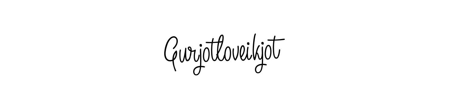 Also we have Gurjotloveikjot name is the best signature style. Create professional handwritten signature collection using Angelique-Rose-font-FFP autograph style. Gurjotloveikjot signature style 5 images and pictures png