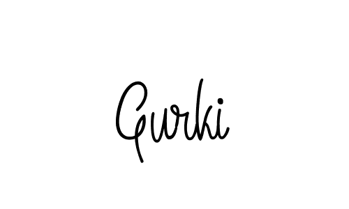 Check out images of Autograph of Gurki name. Actor Gurki Signature Style. Angelique-Rose-font-FFP is a professional sign style online. Gurki signature style 5 images and pictures png