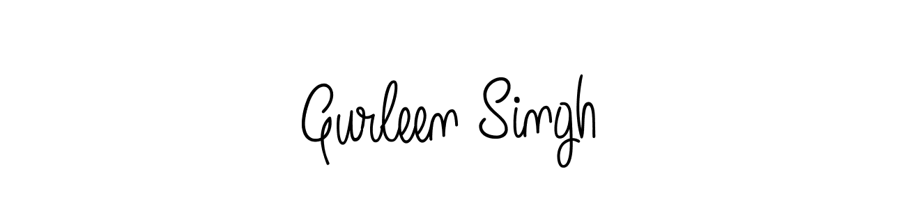 Create a beautiful signature design for name Gurleen Singh. With this signature (Angelique-Rose-font-FFP) fonts, you can make a handwritten signature for free. Gurleen Singh signature style 5 images and pictures png
