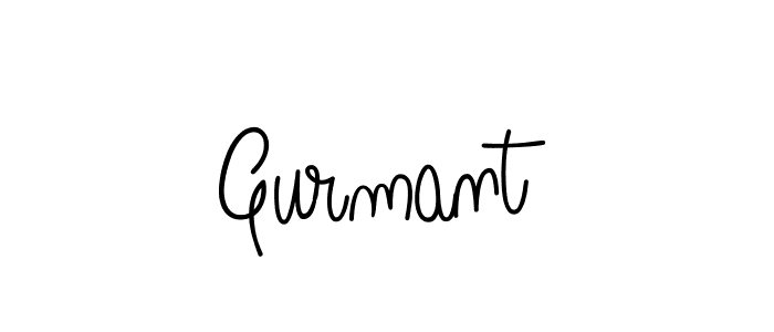 You should practise on your own different ways (Angelique-Rose-font-FFP) to write your name (Gurmant) in signature. don't let someone else do it for you. Gurmant signature style 5 images and pictures png