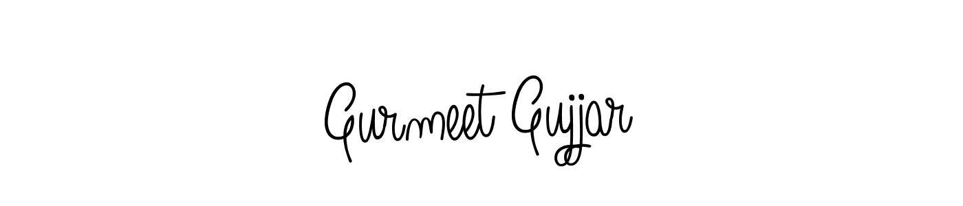 This is the best signature style for the Gurmeet Gujjar name. Also you like these signature font (Angelique-Rose-font-FFP). Mix name signature. Gurmeet Gujjar signature style 5 images and pictures png