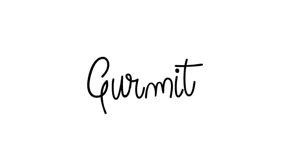 Design your own signature with our free online signature maker. With this signature software, you can create a handwritten (Angelique-Rose-font-FFP) signature for name Gurmit. Gurmit signature style 5 images and pictures png