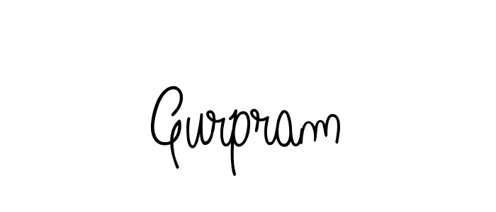 if you are searching for the best signature style for your name Gurpram. so please give up your signature search. here we have designed multiple signature styles  using Angelique-Rose-font-FFP. Gurpram signature style 5 images and pictures png