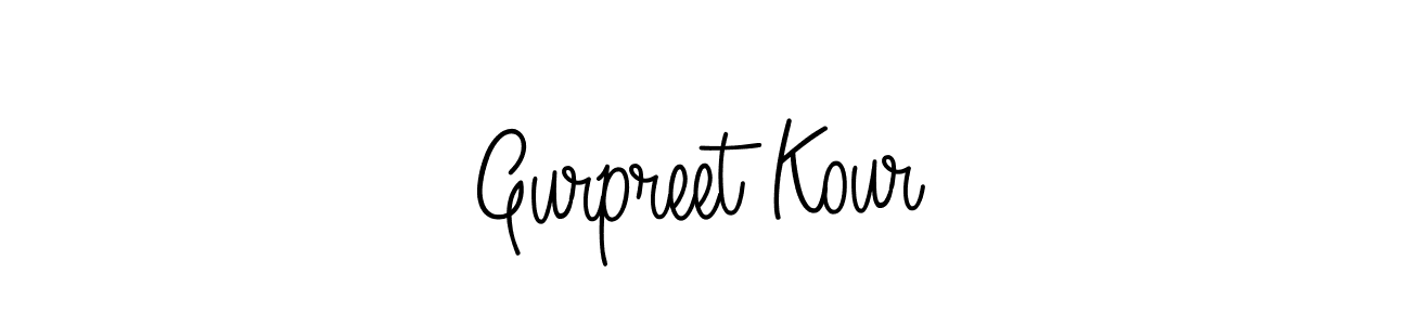 Angelique-Rose-font-FFP is a professional signature style that is perfect for those who want to add a touch of class to their signature. It is also a great choice for those who want to make their signature more unique. Get Gurpreet Kour name to fancy signature for free. Gurpreet Kour signature style 5 images and pictures png