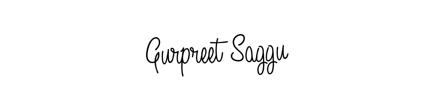 Make a short Gurpreet Saggu signature style. Manage your documents anywhere anytime using Angelique-Rose-font-FFP. Create and add eSignatures, submit forms, share and send files easily. Gurpreet Saggu signature style 5 images and pictures png