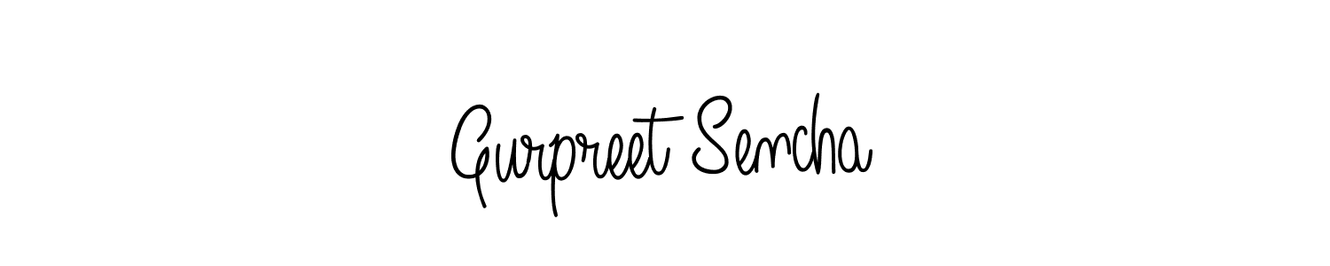 Once you've used our free online signature maker to create your best signature Angelique-Rose-font-FFP style, it's time to enjoy all of the benefits that Gurpreet Sencha name signing documents. Gurpreet Sencha signature style 5 images and pictures png