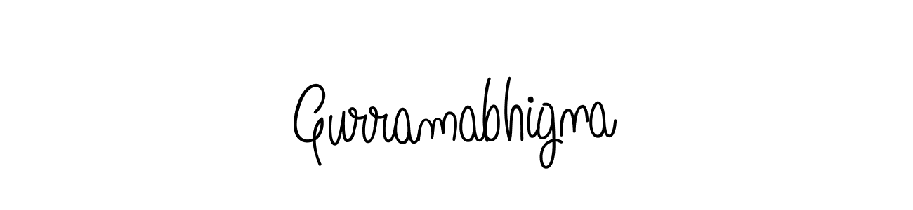 Make a short Gurramabhigna signature style. Manage your documents anywhere anytime using Angelique-Rose-font-FFP. Create and add eSignatures, submit forms, share and send files easily. Gurramabhigna signature style 5 images and pictures png