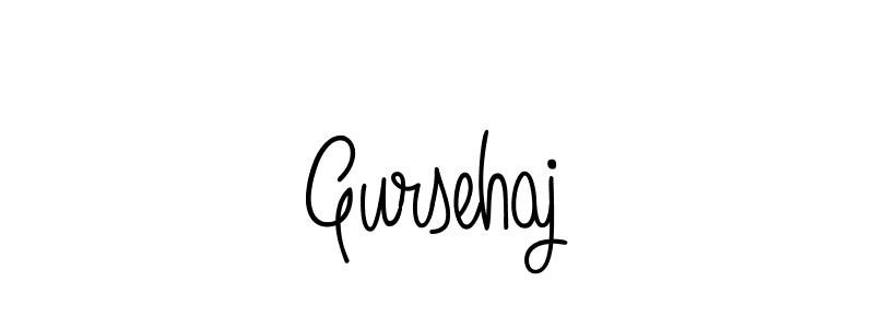 How to Draw Gursehaj signature style? Angelique-Rose-font-FFP is a latest design signature styles for name Gursehaj. Gursehaj signature style 5 images and pictures png