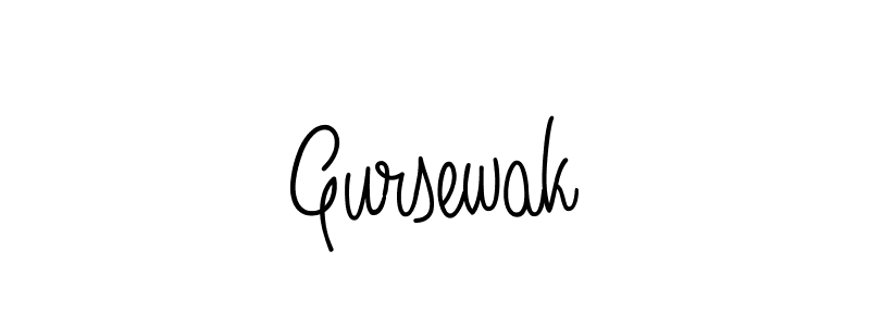 if you are searching for the best signature style for your name Gursewak. so please give up your signature search. here we have designed multiple signature styles  using Angelique-Rose-font-FFP. Gursewak signature style 5 images and pictures png