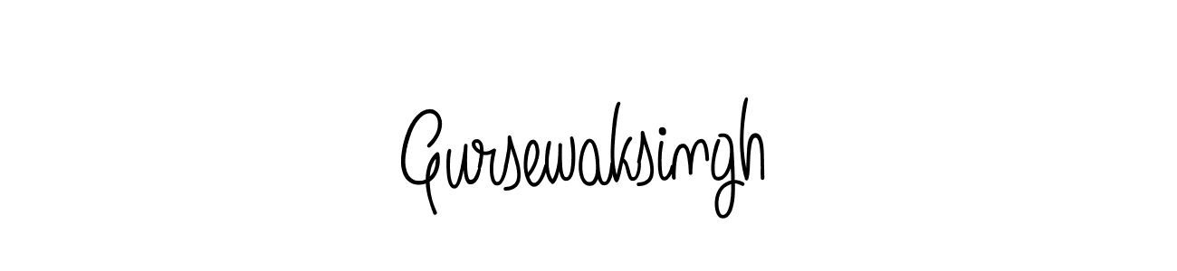 Angelique-Rose-font-FFP is a professional signature style that is perfect for those who want to add a touch of class to their signature. It is also a great choice for those who want to make their signature more unique. Get Gursewaksingh name to fancy signature for free. Gursewaksingh signature style 5 images and pictures png