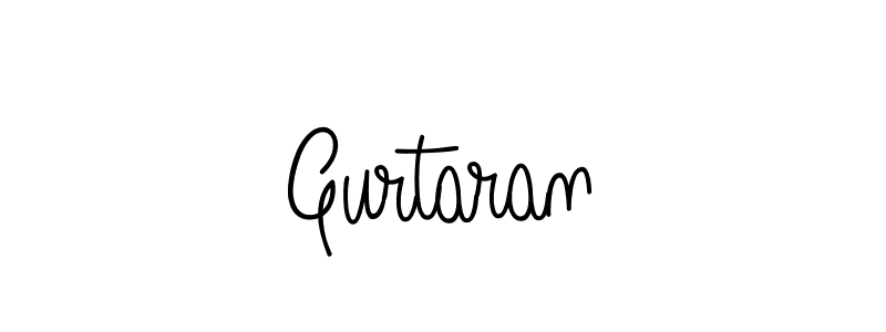 Gurtaran stylish signature style. Best Handwritten Sign (Angelique-Rose-font-FFP) for my name. Handwritten Signature Collection Ideas for my name Gurtaran. Gurtaran signature style 5 images and pictures png