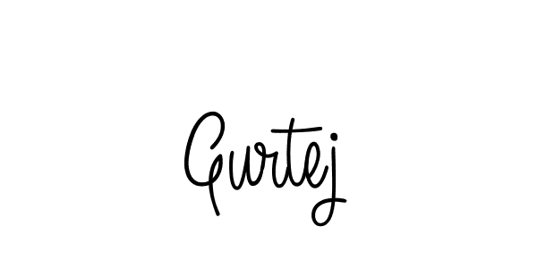 Make a beautiful signature design for name Gurtej. Use this online signature maker to create a handwritten signature for free. Gurtej signature style 5 images and pictures png