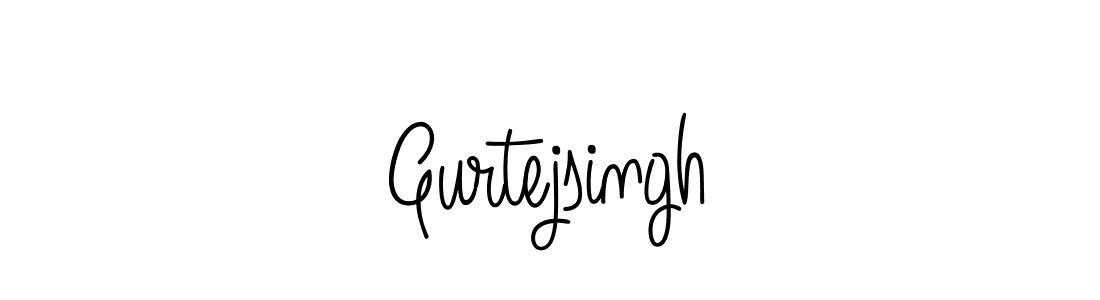 Design your own signature with our free online signature maker. With this signature software, you can create a handwritten (Angelique-Rose-font-FFP) signature for name Gurtejsingh. Gurtejsingh signature style 5 images and pictures png