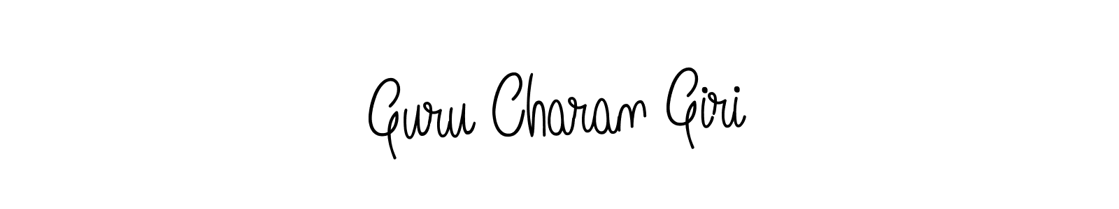 Create a beautiful signature design for name Guru Charan Giri. With this signature (Angelique-Rose-font-FFP) fonts, you can make a handwritten signature for free. Guru Charan Giri signature style 5 images and pictures png