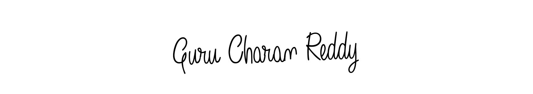 How to make Guru Charan Reddy signature? Angelique-Rose-font-FFP is a professional autograph style. Create handwritten signature for Guru Charan Reddy name. Guru Charan Reddy signature style 5 images and pictures png