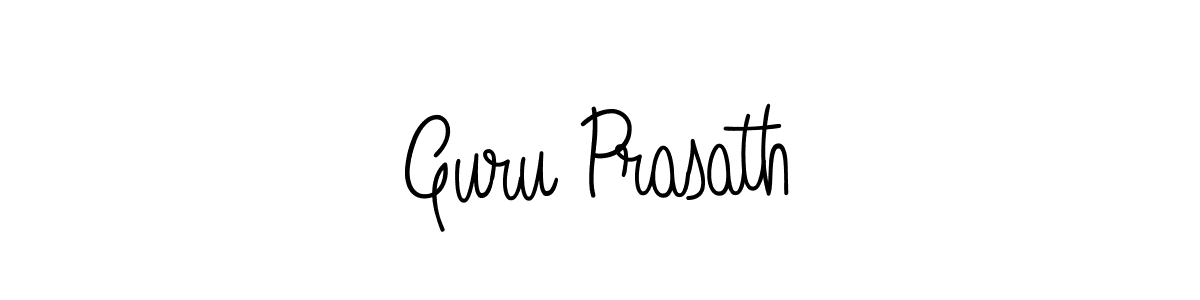 You can use this online signature creator to create a handwritten signature for the name Guru Prasath. This is the best online autograph maker. Guru Prasath signature style 5 images and pictures png