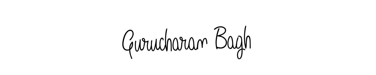 How to Draw Gurucharan Bagh signature style? Angelique-Rose-font-FFP is a latest design signature styles for name Gurucharan Bagh. Gurucharan Bagh signature style 5 images and pictures png