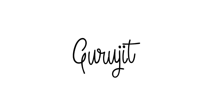 Make a beautiful signature design for name Gurujit. Use this online signature maker to create a handwritten signature for free. Gurujit signature style 5 images and pictures png