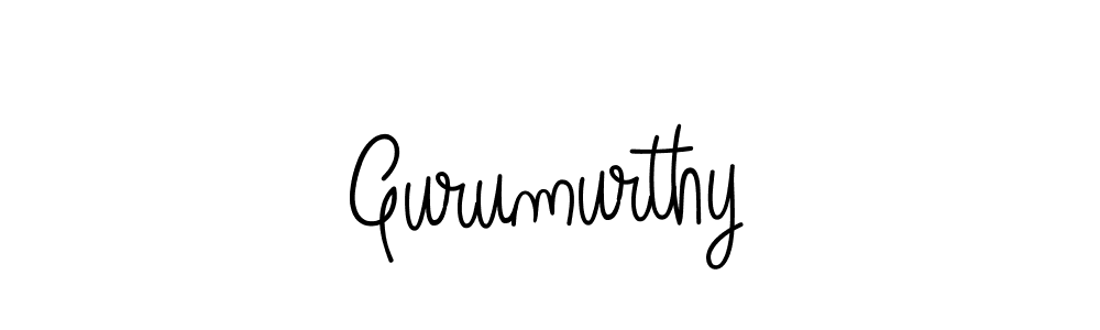 Once you've used our free online signature maker to create your best signature Angelique-Rose-font-FFP style, it's time to enjoy all of the benefits that Gurumurthy name signing documents. Gurumurthy signature style 5 images and pictures png