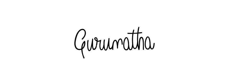 if you are searching for the best signature style for your name Gurunatha. so please give up your signature search. here we have designed multiple signature styles  using Angelique-Rose-font-FFP. Gurunatha signature style 5 images and pictures png
