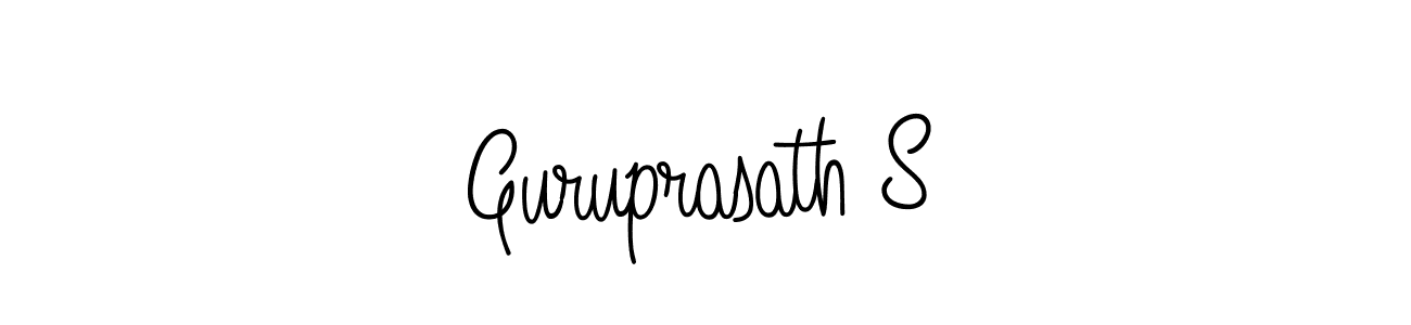 You can use this online signature creator to create a handwritten signature for the name Guruprasath S. This is the best online autograph maker. Guruprasath S signature style 5 images and pictures png