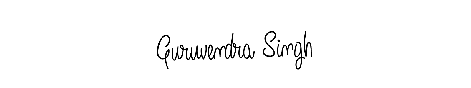 Also we have Guruvendra Singh name is the best signature style. Create professional handwritten signature collection using Angelique-Rose-font-FFP autograph style. Guruvendra Singh signature style 5 images and pictures png