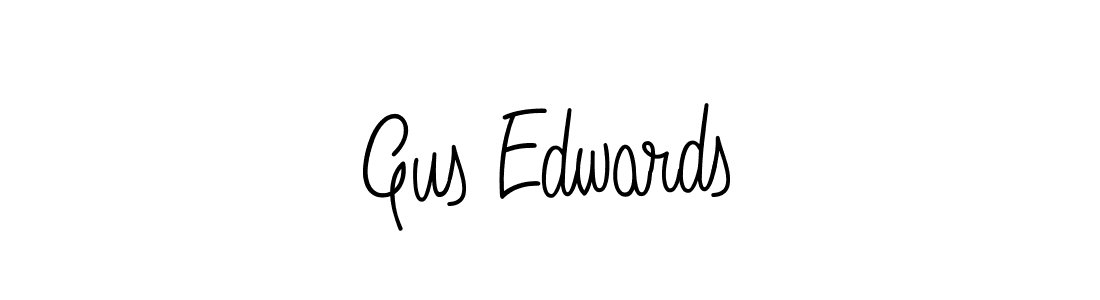 Create a beautiful signature design for name Gus Edwards. With this signature (Angelique-Rose-font-FFP) fonts, you can make a handwritten signature for free. Gus Edwards signature style 5 images and pictures png